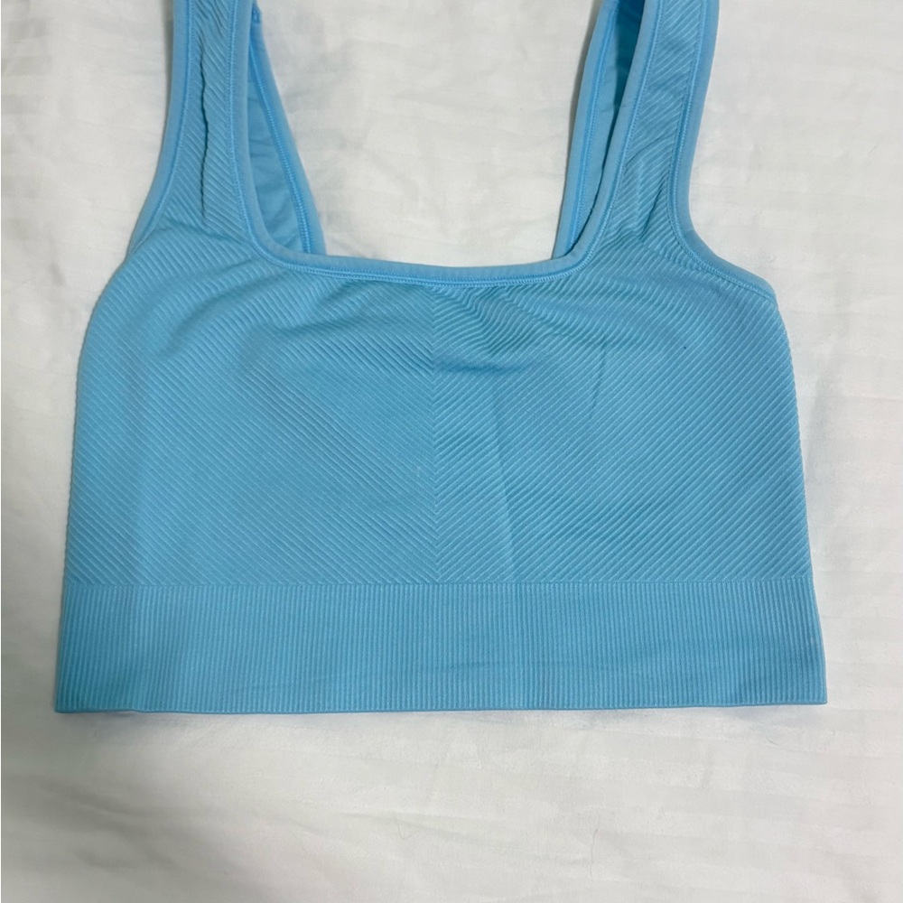 Light Blue Cropped tank